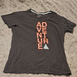 Columbia Women's Word Block™ Tee Charcoal